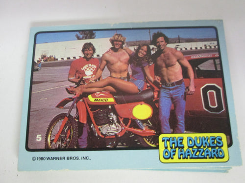 Dukes of Hazzard 1980 20 random cards, some duplicates