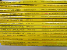 National Georgaphic Magazine Oct-Dec 2011 & Feb-Dec 2012