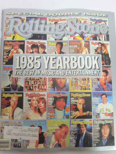 Rolling Stone Magazine December 19 1985 #463/464 1985 Yearbook Rolling Stone Issue Cover