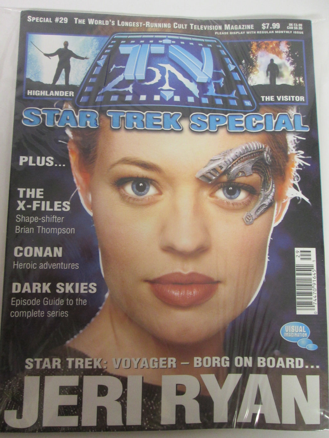TV Zone Special Magazine #29 Star Trek Special Jeri Ryan Cover