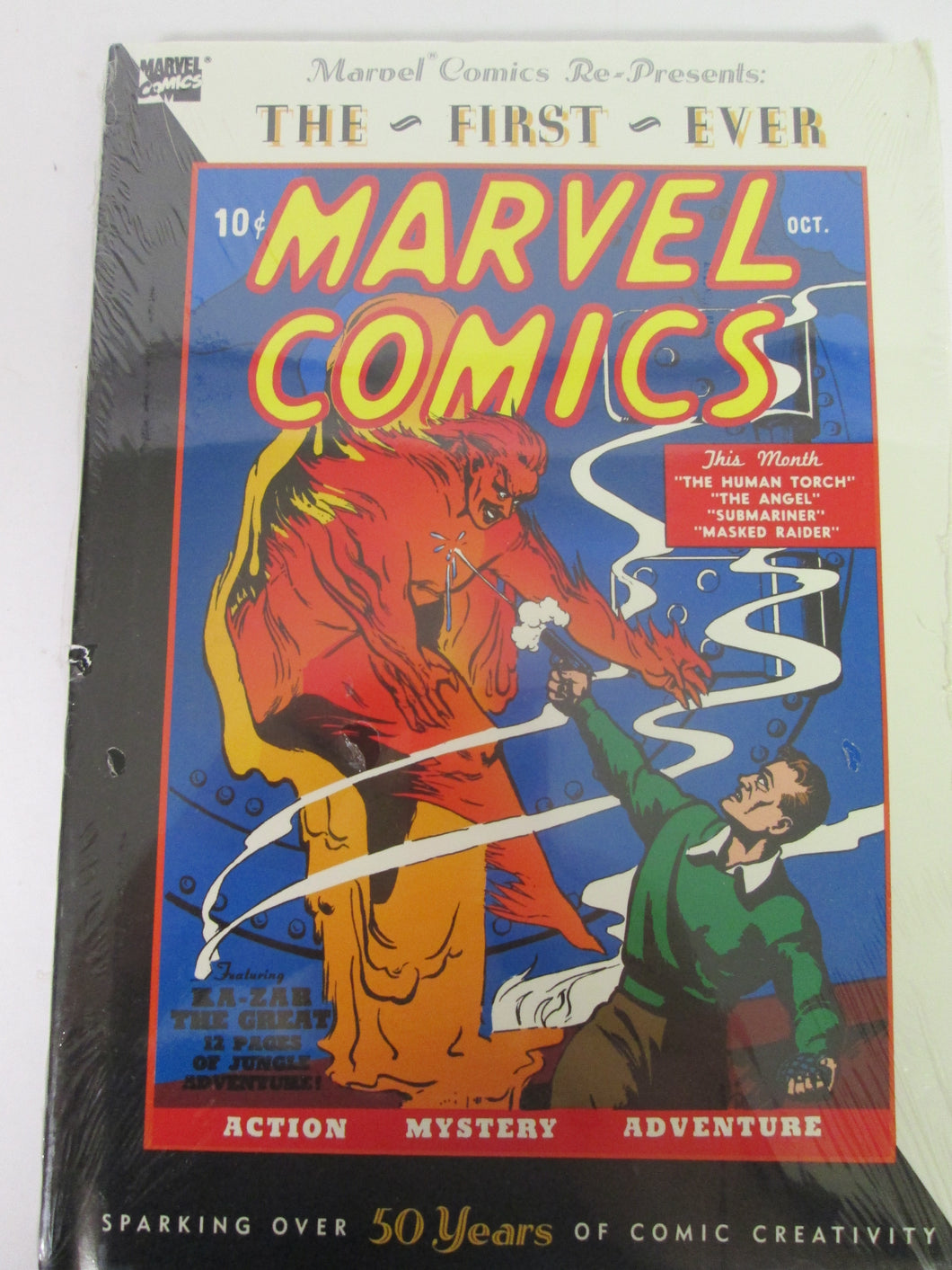 Marvel Comics Re-Presents The First Ever Marvel Comics Sealed HC