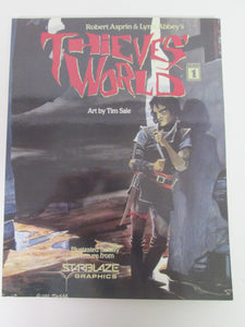 Thieves' World Set #1 & 2 Starblaze Graphic Novel by Robert Asprin & Lynn Abbey 1985 & 1986 PB