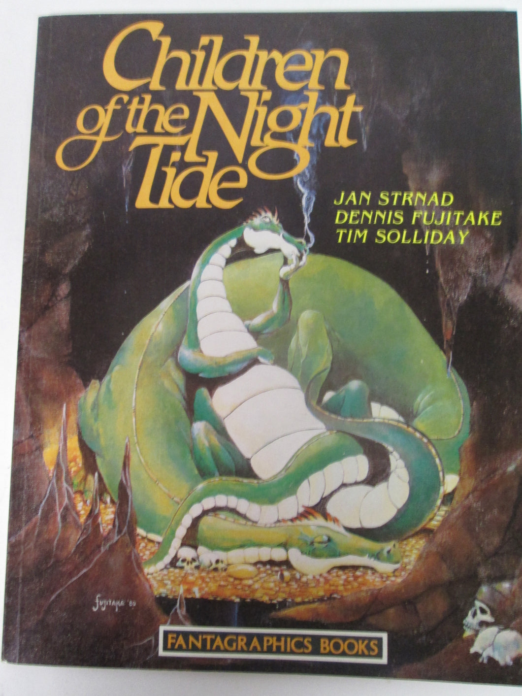 Children of the night Tide Fantagraphics Graphic Novel by Jan Strnad, Fujitake & Solliday 1986 PB