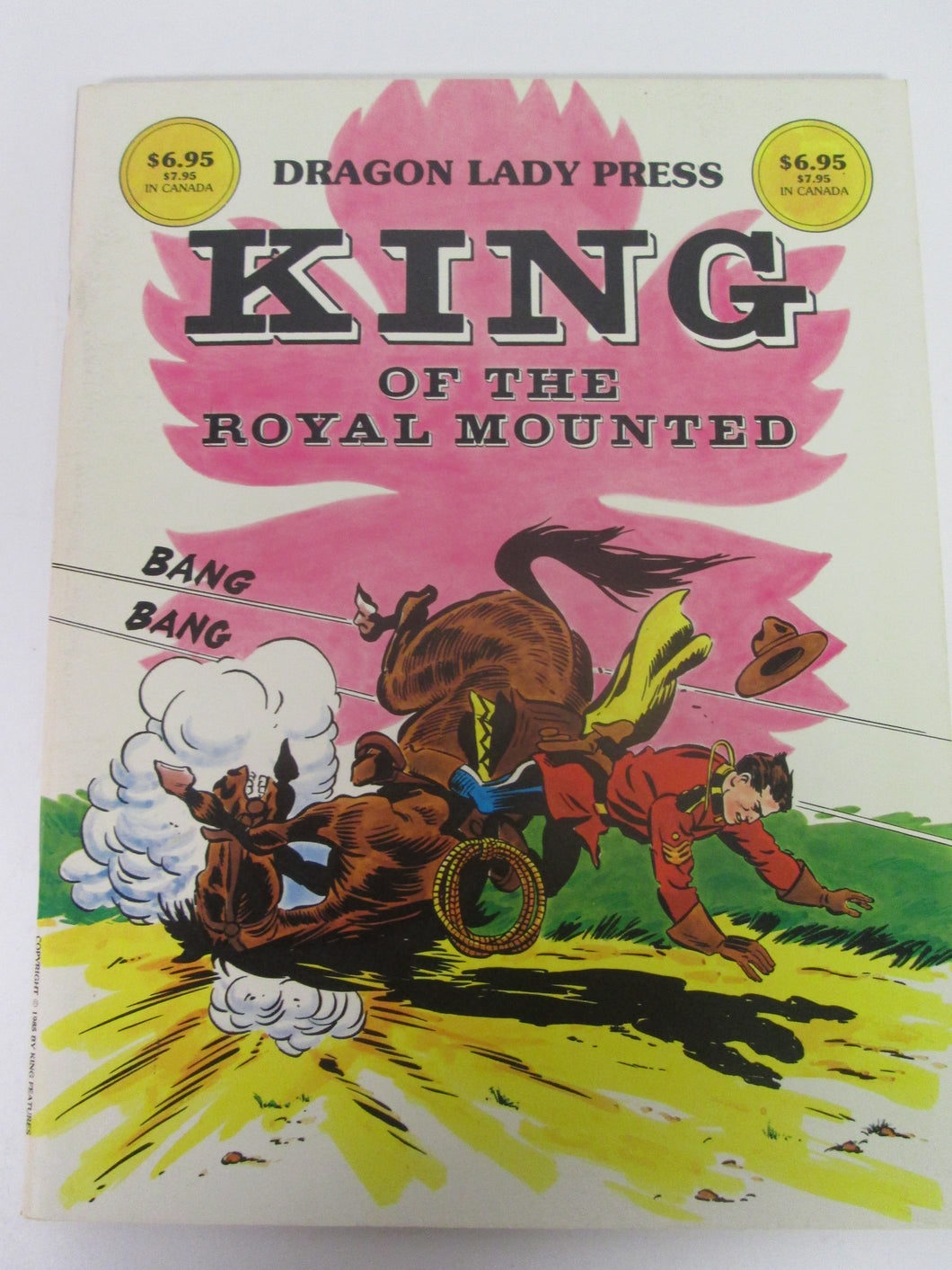 KING of the Royal Mounted Comic Strips Book 1985 PB