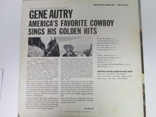 Gene Autry's Golden Hits America's Favorite Cowboy Sings Record Album 1962 LSP-2623