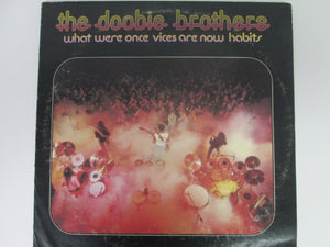 The Doobie Brothers What Were Once Vices Are Now Habits Record Album with Poster