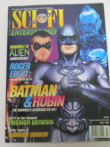 Sci-Fi Entertainment Magazine Batman & Robin Cover July 1997
