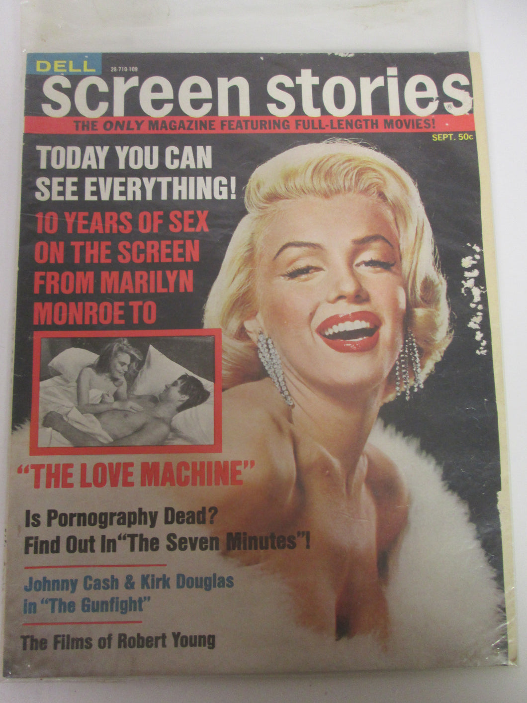 Screen Stories Marilyn Monroe Cover Sep 1971