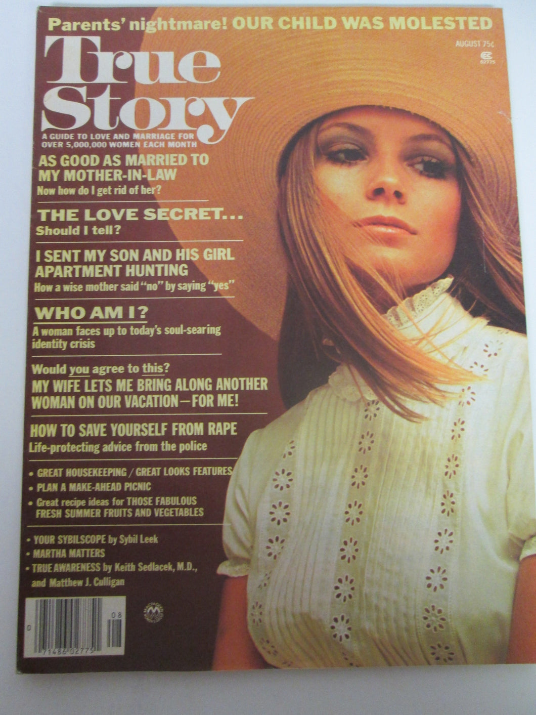 True Story Magazine August 1977
