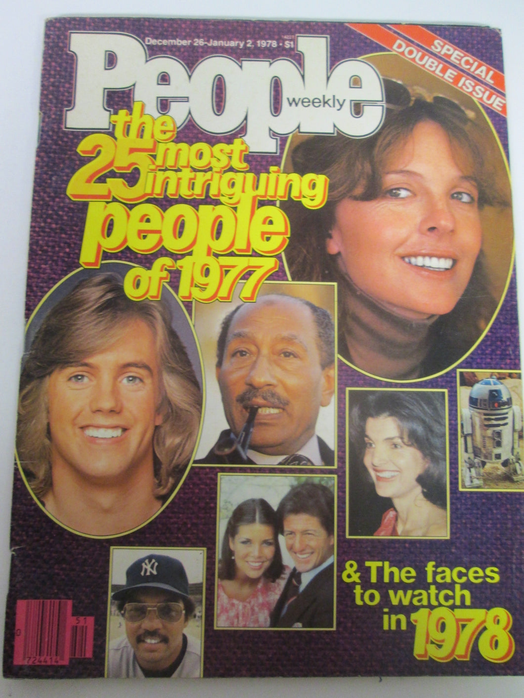 People Weekly Magazine The 25 Most Intriguing People of 1977 Dec 26-Jan 2 1978