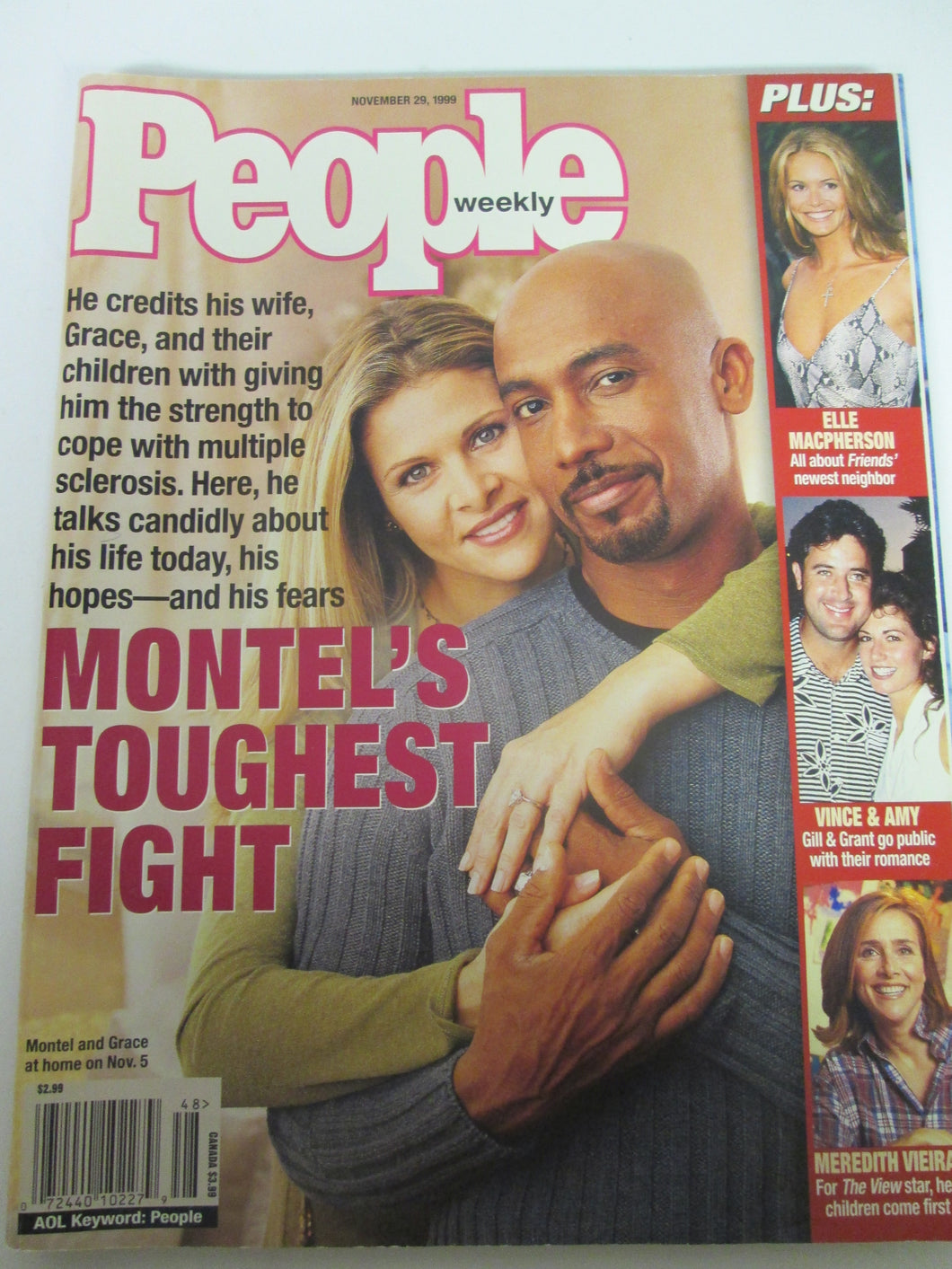 People Weekly Magazine Montel Cover Nov 29 1999