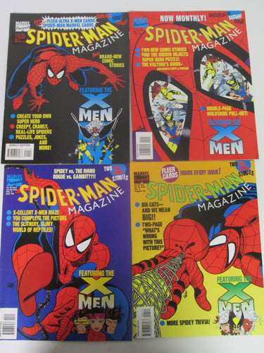 Spider-Man Magazine Set 1-4 1994