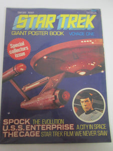 Star Trek Giant Poster Book Voyage One Stardate 7601.01 RARE PB