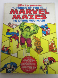 Stan Lee Presents Marvel Mazes To Drive You Mad 1978 PB