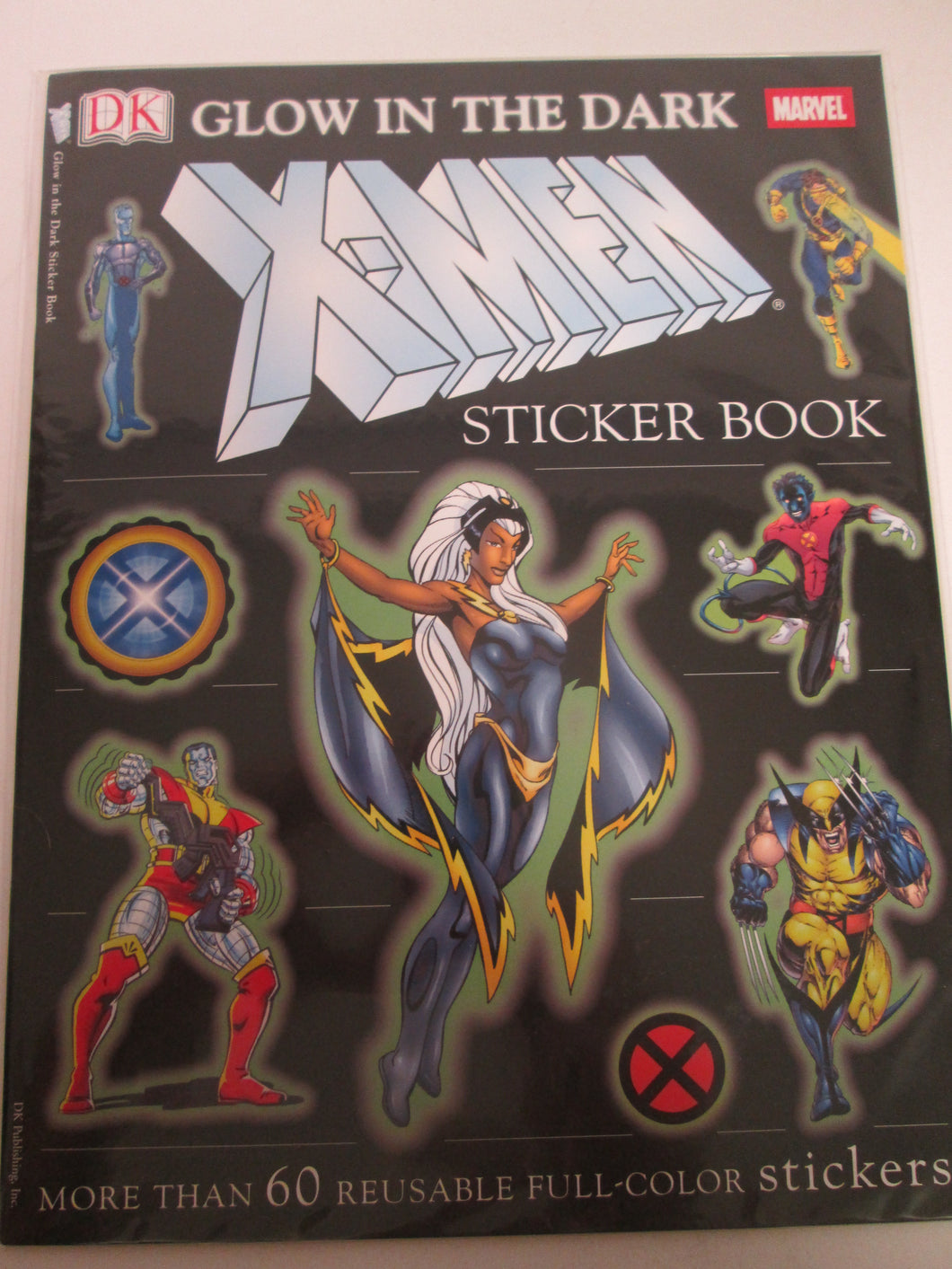 X-Men Glow In The Dark Sticker Book 2006 PB