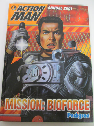 Action Man Annual 2001 Hasbro Mission: Bioforce 2000 HC