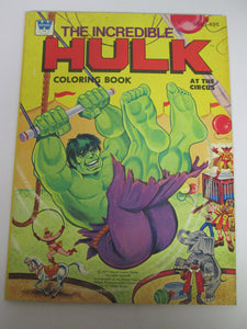 Incredible Hulk Coloring Book At The Circus 1977