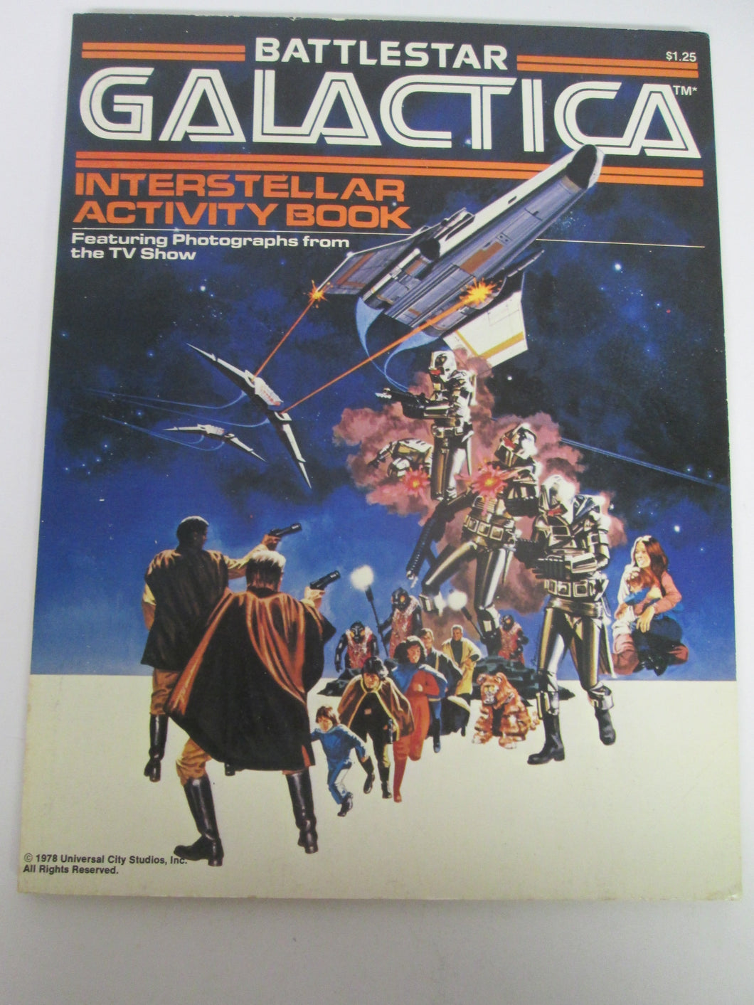 Battlestar Galactica Interstellar Activity Book 1978 PB