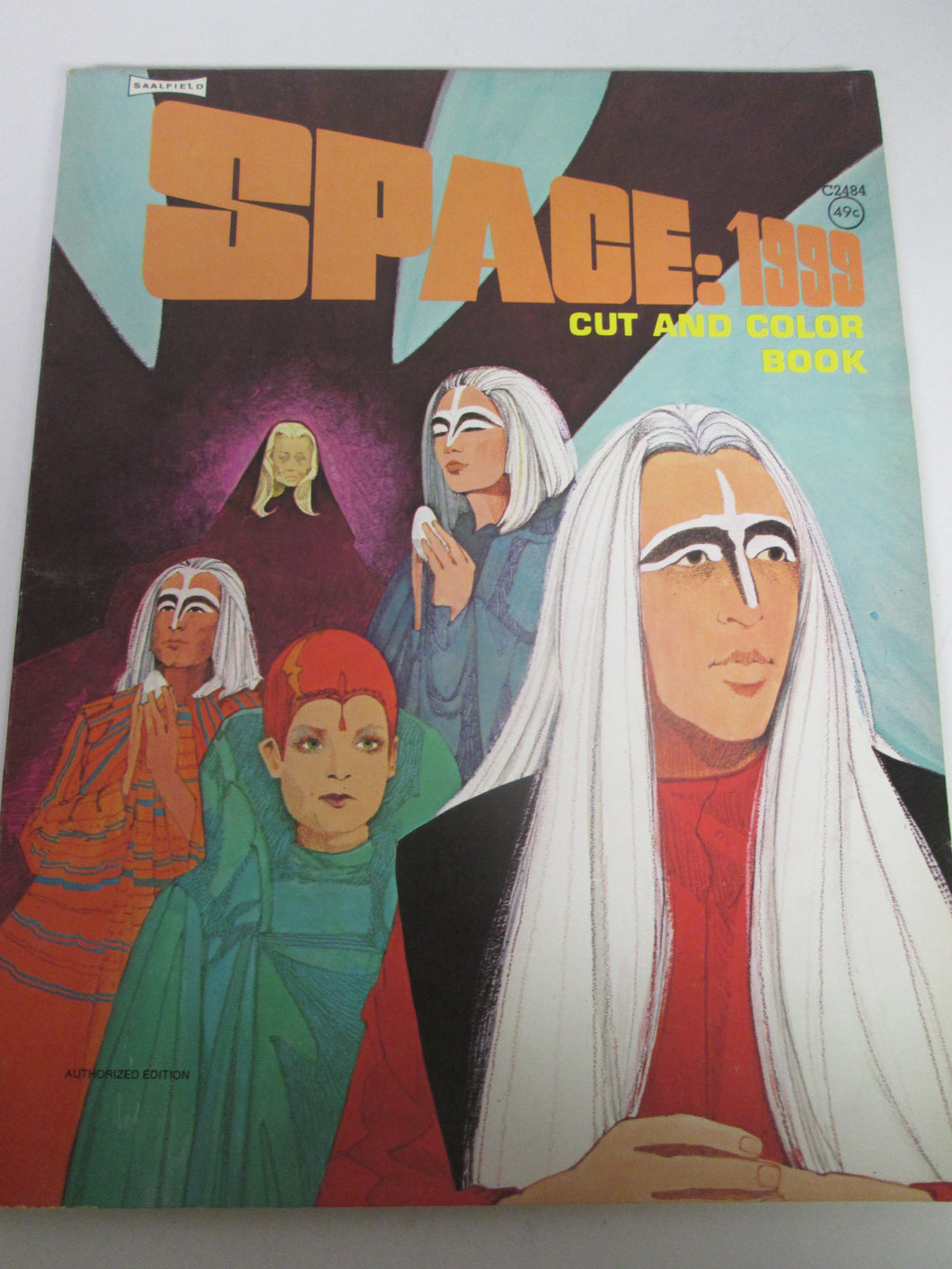 Space: 1999 Cut and Color Book 1975 PB