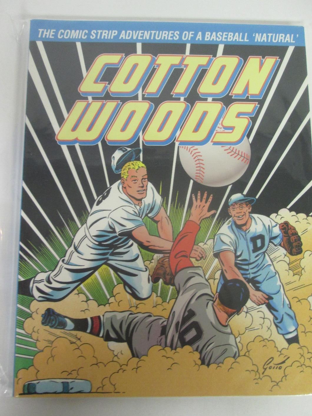 Cotton Woods Comic Strip Adventures of a Baseball 'Natural' by Ray Gotto PB
