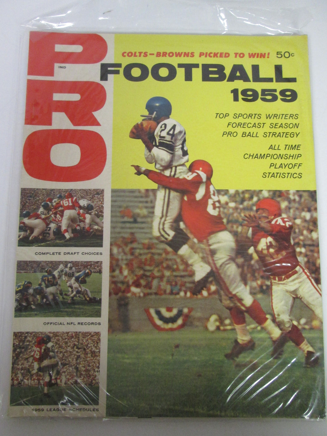 Pro Football Magazine 1959