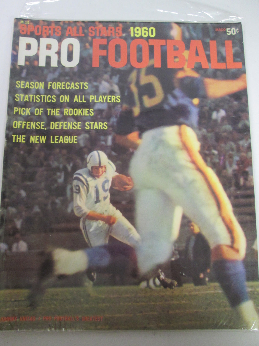Pro Football Magazine 1960