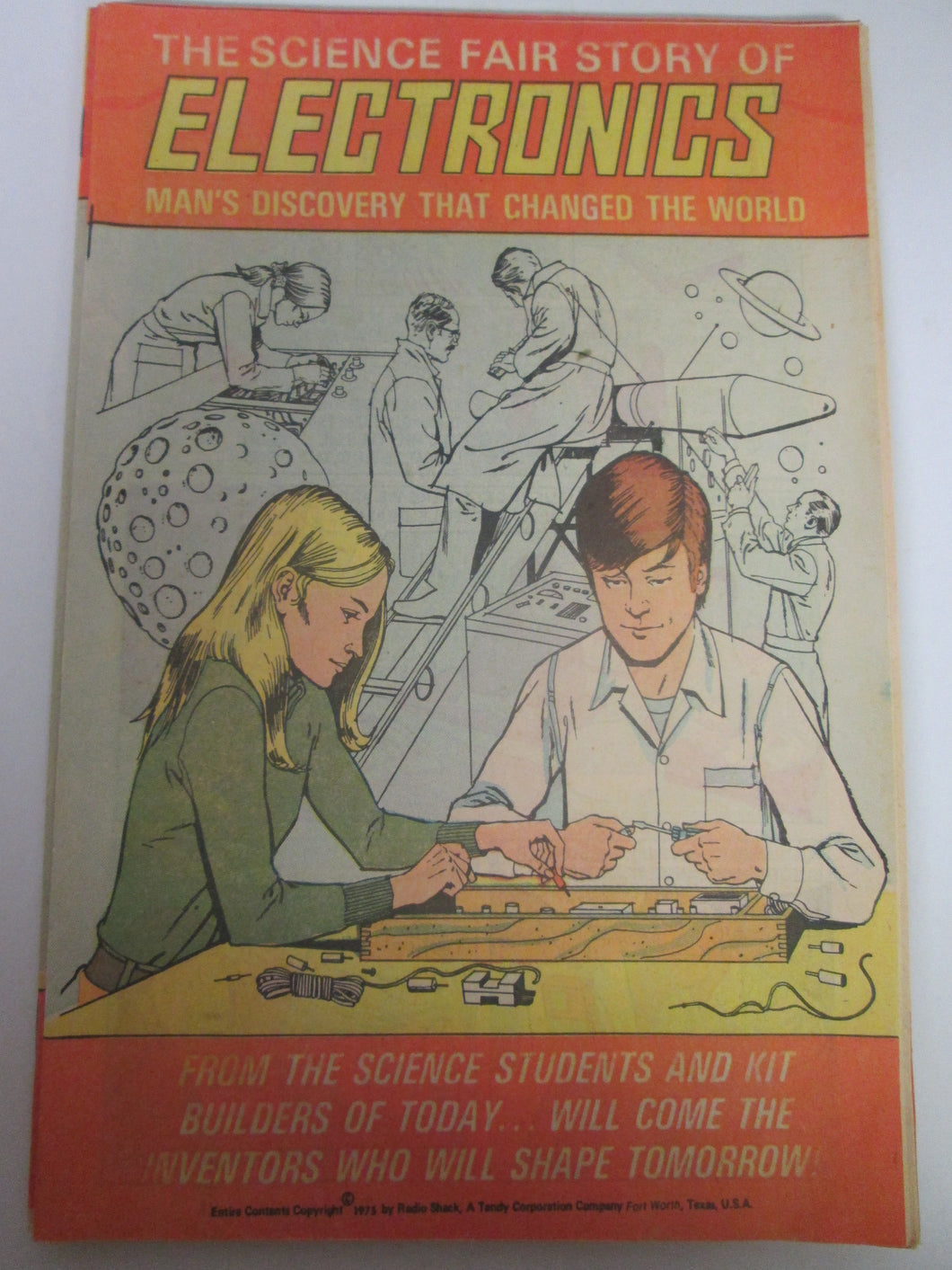 The Science Fair Story of Electronics Comic Book 4th Edition 1975