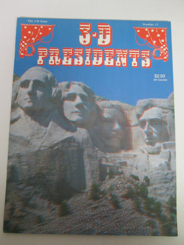 3-D Presidents Comic and Story #12 1988