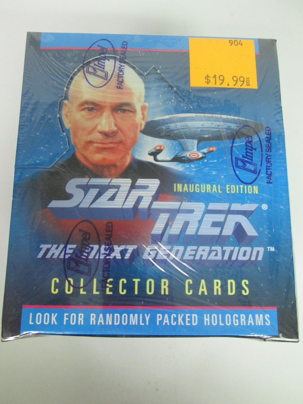 Star Trek The Next Generation Inaugural Edition Collector Cards Sealed Box 1992