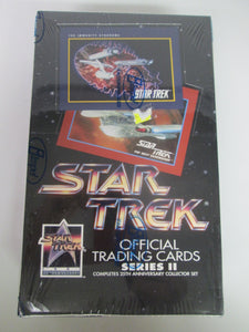 Star Trek Official Trading Cards Series II Sealed Box 1991