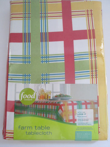 Food Network Farm Tablecloth 60