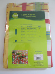 Food Network Farm Tablecloth 60"x84" Oblong