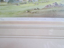 Kenneth Burton Counties of Great Britain Watercolour Print Hawkshead Lancephue 247/600 Signed