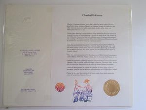 Charles Dickinson St. Augustine Skyline Print Signed on Mat