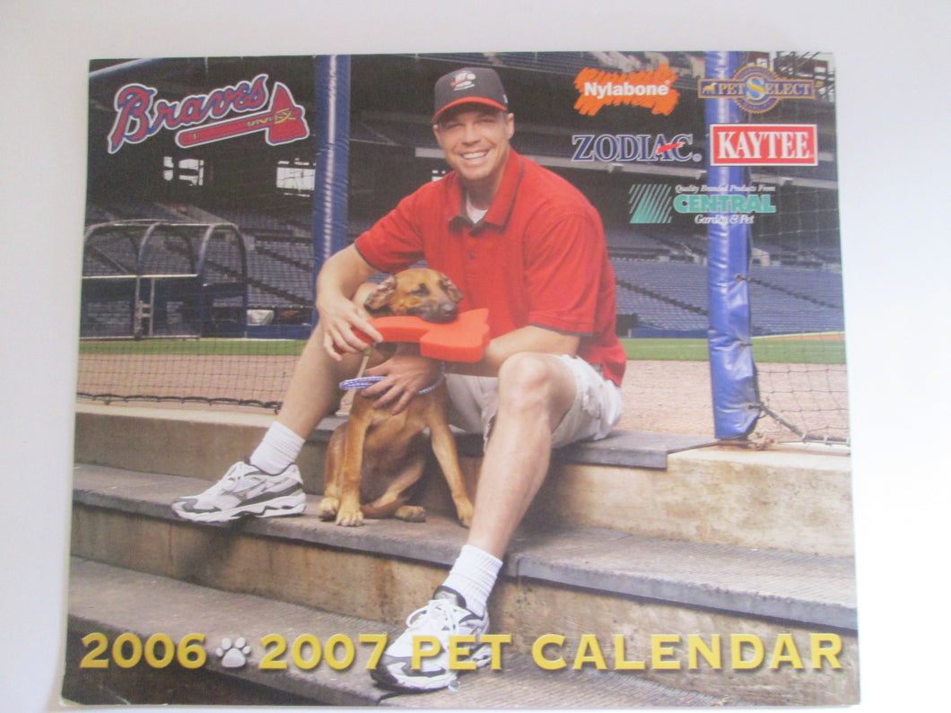 Atlanta Braves 2006/2007 Pet Calendar