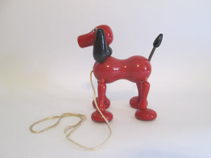 Red Dog Clifford Plastic Pull Toy
