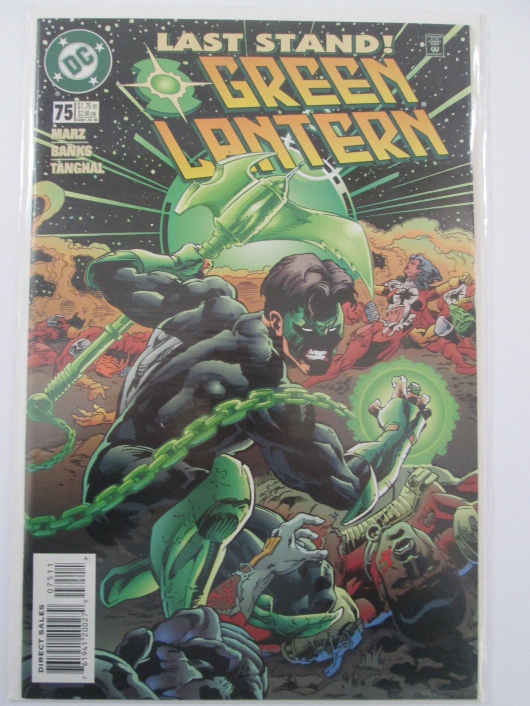 Green Lantern Comic Book #75 1996