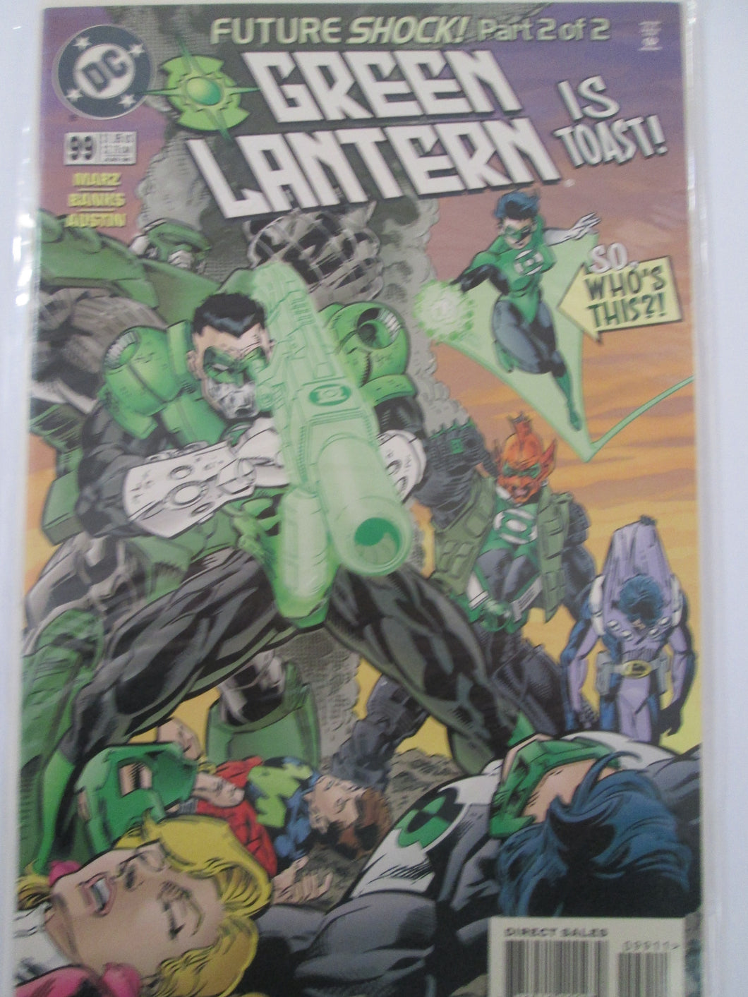 Green Lantern Comic Book #99 1998