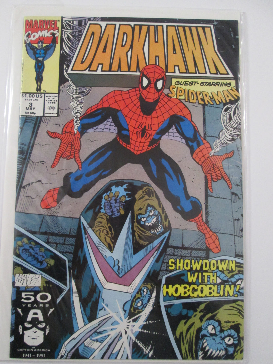 Darkhawk #3 w/ Spider-man