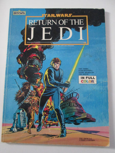 Star Wars Return of the Jedi Marvel Book 1983
