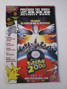 Pokemon The Movie 2000 Activity Book Comfort Suites
