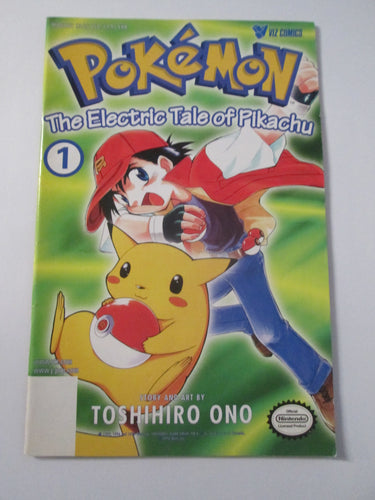 Pokemon Comics Electric Tale of Pikachu #1-4
