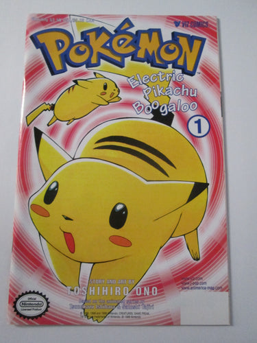 Pokemon Comics Electric Pikachu Boogaloo #1-4