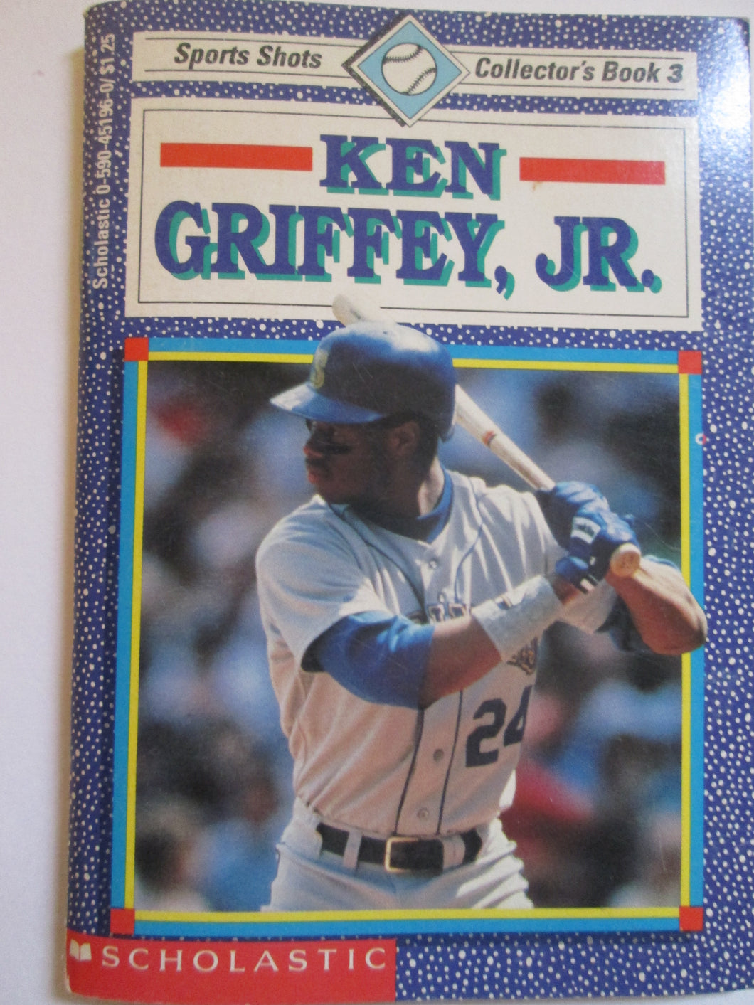 Ken Griffey Jr Sports Shots Collector's Book 3 PB 1991