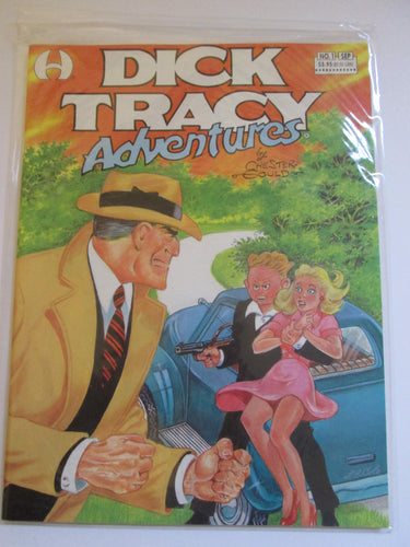 Dick Tracy Adventures #1 Magazine B&W by Chester Gould PB 1991