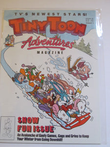 Tiny Toons Adventures Set #1 & #2 Magazine Warner Brothers PB 1990