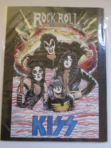 Rock 'N' Roll Comics #9 Kiss 100% Unauthorized Material PB