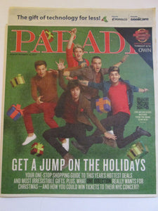 Parade Magazine November 25 2012 One Direction cover