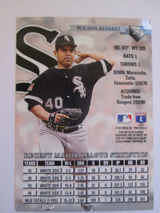 Wilson Alvarez Donruss #57 White Sox Baseball Card 1994