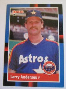 Larry Andersen Donruss #332 Houston Astros Baseball Card 1987